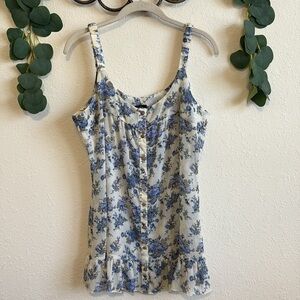 Vintage Y2K Vanity Floral Coquette Top✨